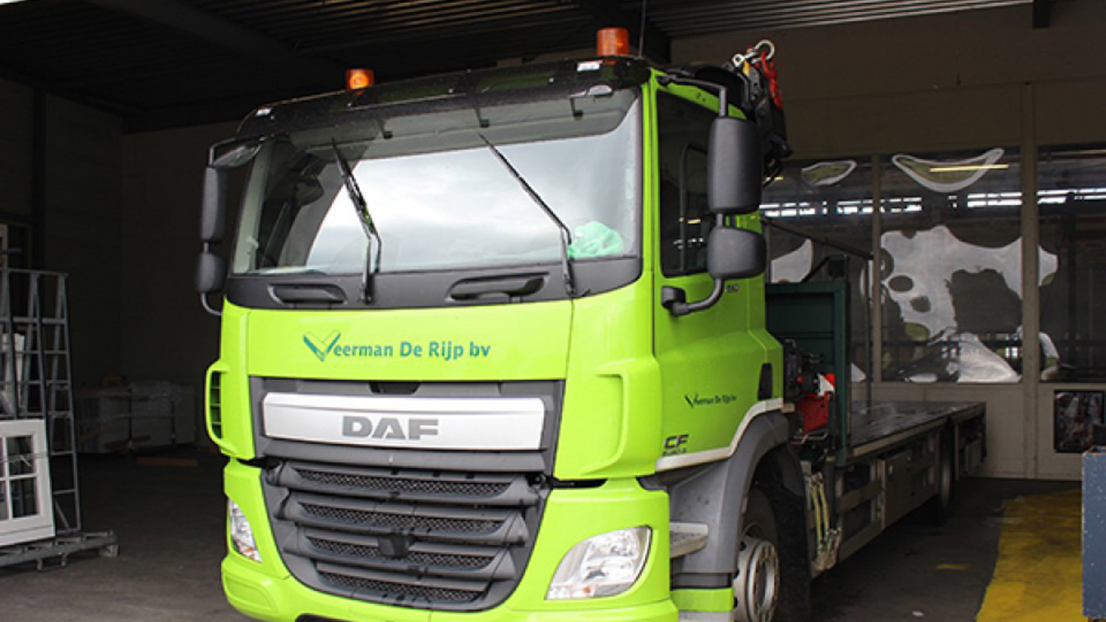 Veerman De Rijp B.V. Vrachtwagen van Veerman De Rijp B.V.