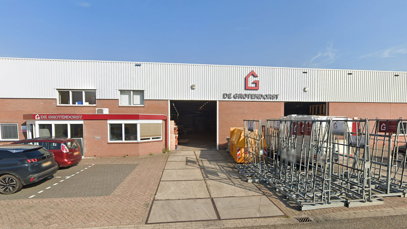 timmerfabriek-de-grotendorst-broek-op-langedijk Vooraanzicht van Machinale houtbewerking de Grotendorst B.V. in Broek op Langedijk