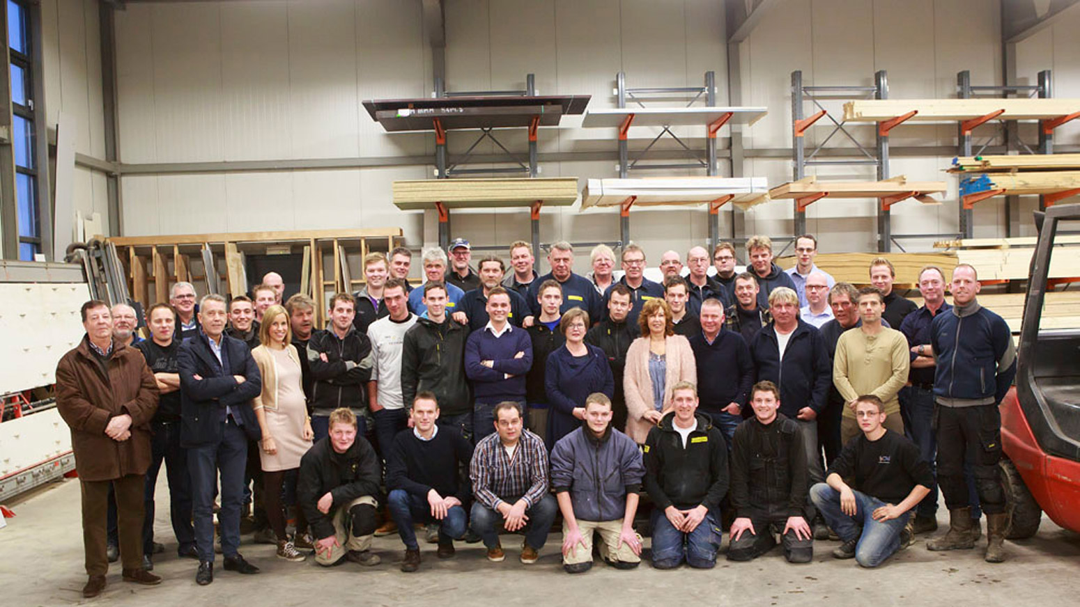 Van der Steeg Ontwikkelen & Bouwen Genemuiden Teamfoto Van der Steeg Ontwikkelen & Bouwen Genemuiden