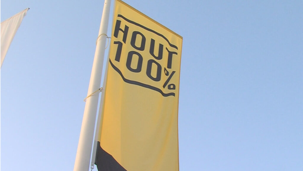 Vlag van HOUT100% | HOUT100%