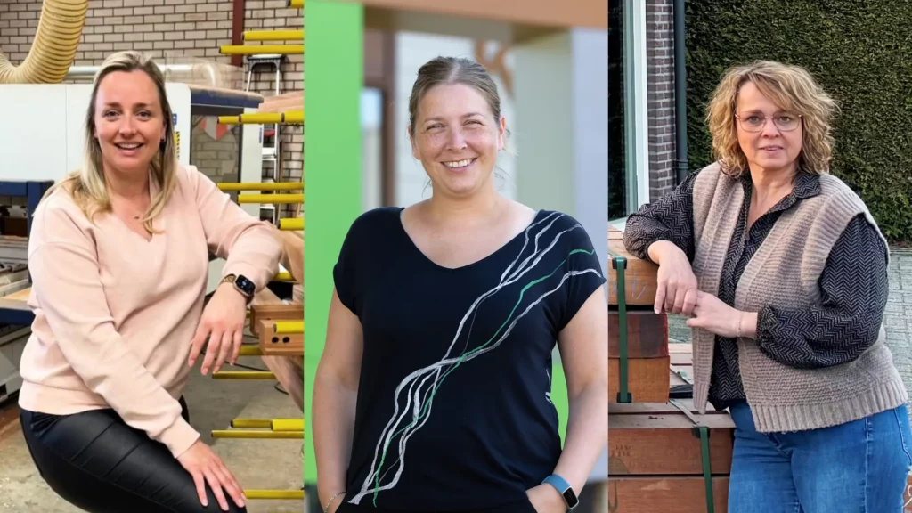 Steeds meer vrouwen in de timmerindustrie | HOUT100%