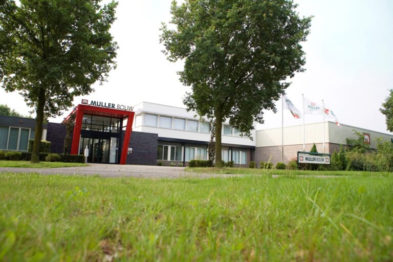 Het bedrijfspand van Muller Bouw