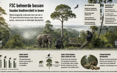 FSC bosbeheer en biodiversiteit met bewijs uit tropische bossen